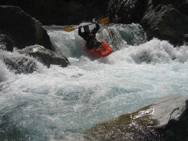 Navigation sur le Guil (photo Florent Mellac)
