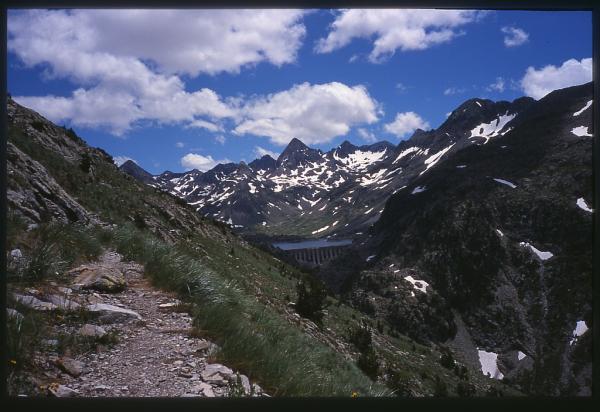 Rando dans les hautes Pyrénées en juillet 2004 (photo Marc Fromentin)