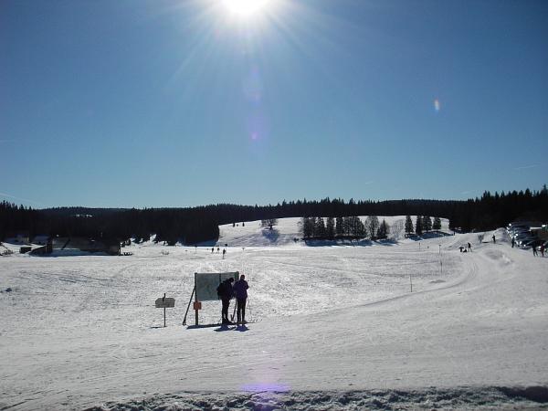 Ski de fond dans le Jura en février 2008 - Autour de la Gèque