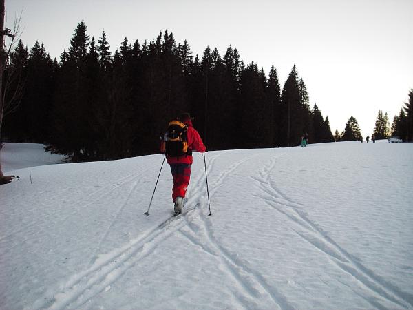 Ski de fond dans le Jura en février 2008 - Autour de la Gèque