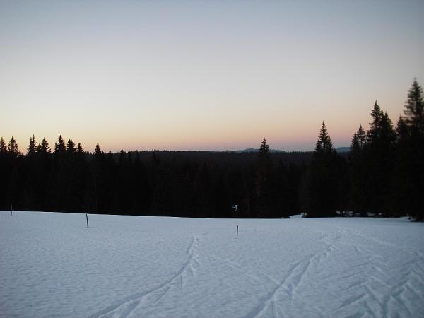 Ski de fond dans le Jura en février 2008 - Autour de la Gèque