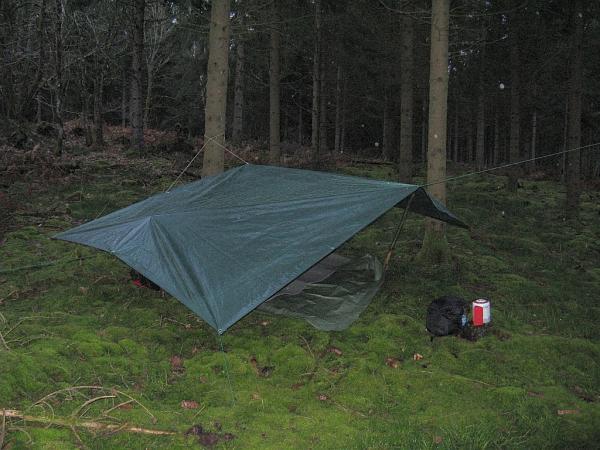 Rando dans le parc du Morvan - bivouac dans la forêt