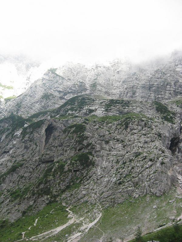 Parc du Triglav en Slovénie - Dom Valentina Straniča, descente vers Vrata, Bivak pod Luknjo