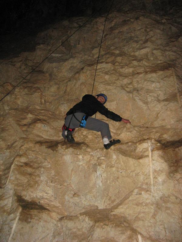 Escalade dans le Lot du 1er au 3 novembre 2008 avec l\'ASE Montagne Escalade