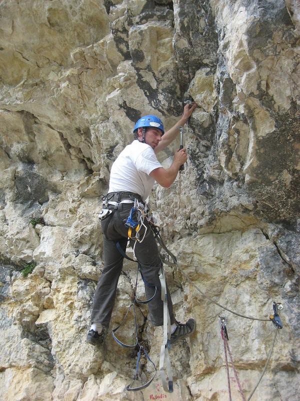 Escalade en artif à Peney près de Chambéry (Savoie) du 1er au 3 mai 2009