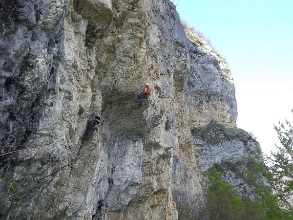 Escalade en artif à Peney près de Chambéry (Savoie) du 1er au 3 mai 2009