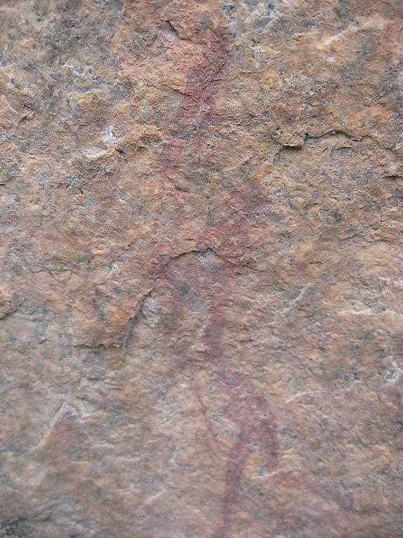 Zimbabwe - Peintures rupestres à Ngomakurira (falaise)